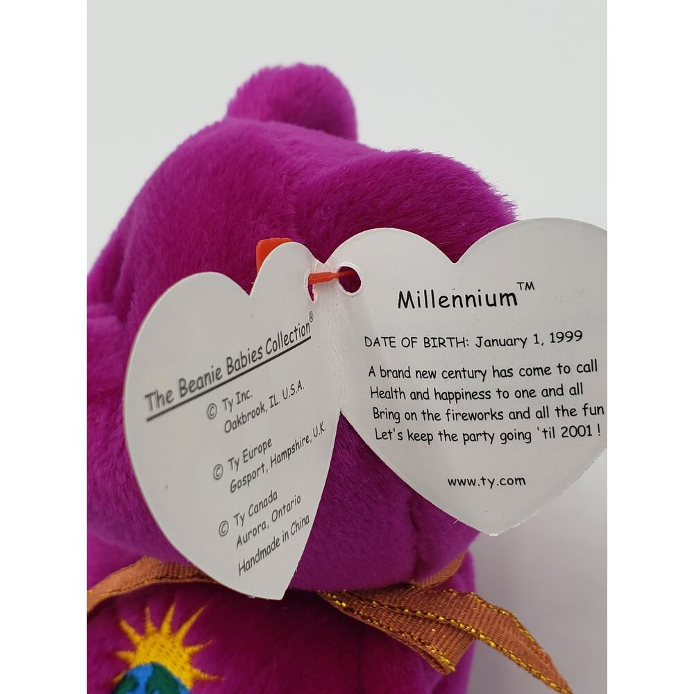 1999 Ty Beanie Baby Millennium Retired - Picture 7 of 11